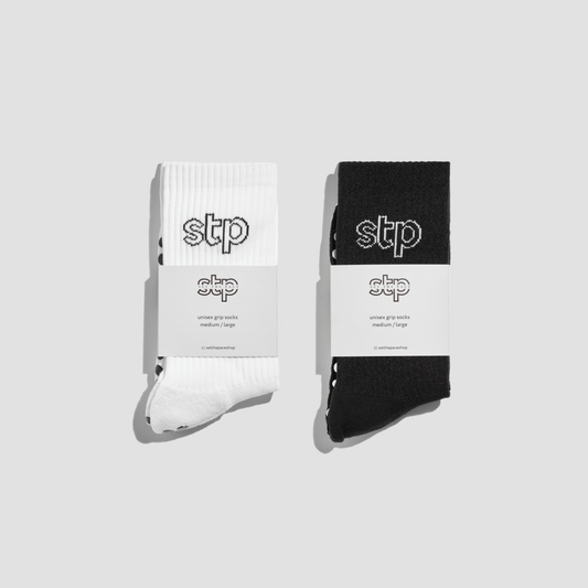2-Pack Athletic Grip Socks