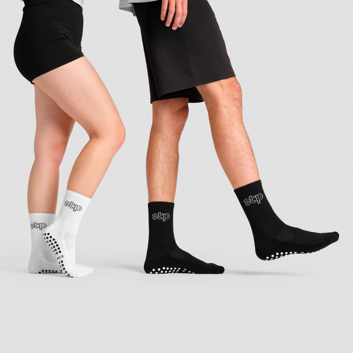 2-Pack Athletic Grip Socks