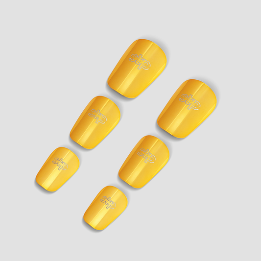 Golden Soccer Mini Shin Pads