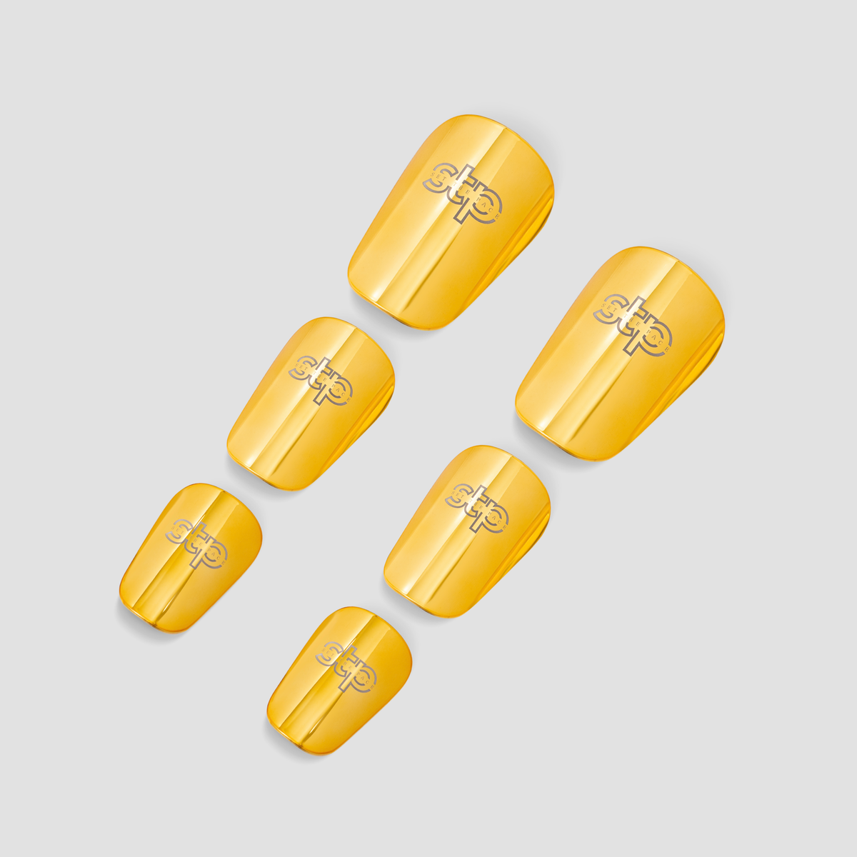 Golden Soccer Mini Shin Pads